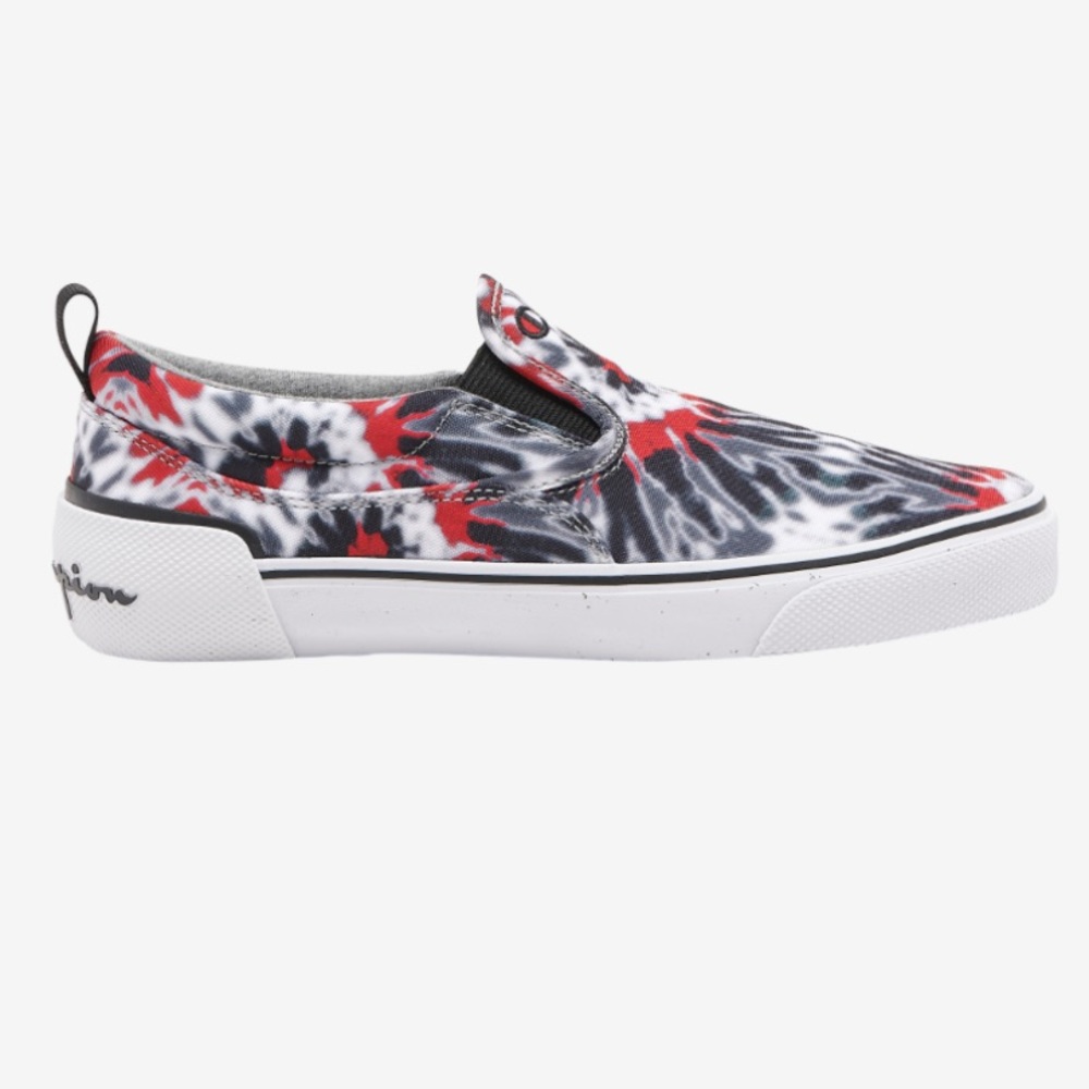 Champion Boys Fringe Slip Tie Dye Shoes, Size 4.5